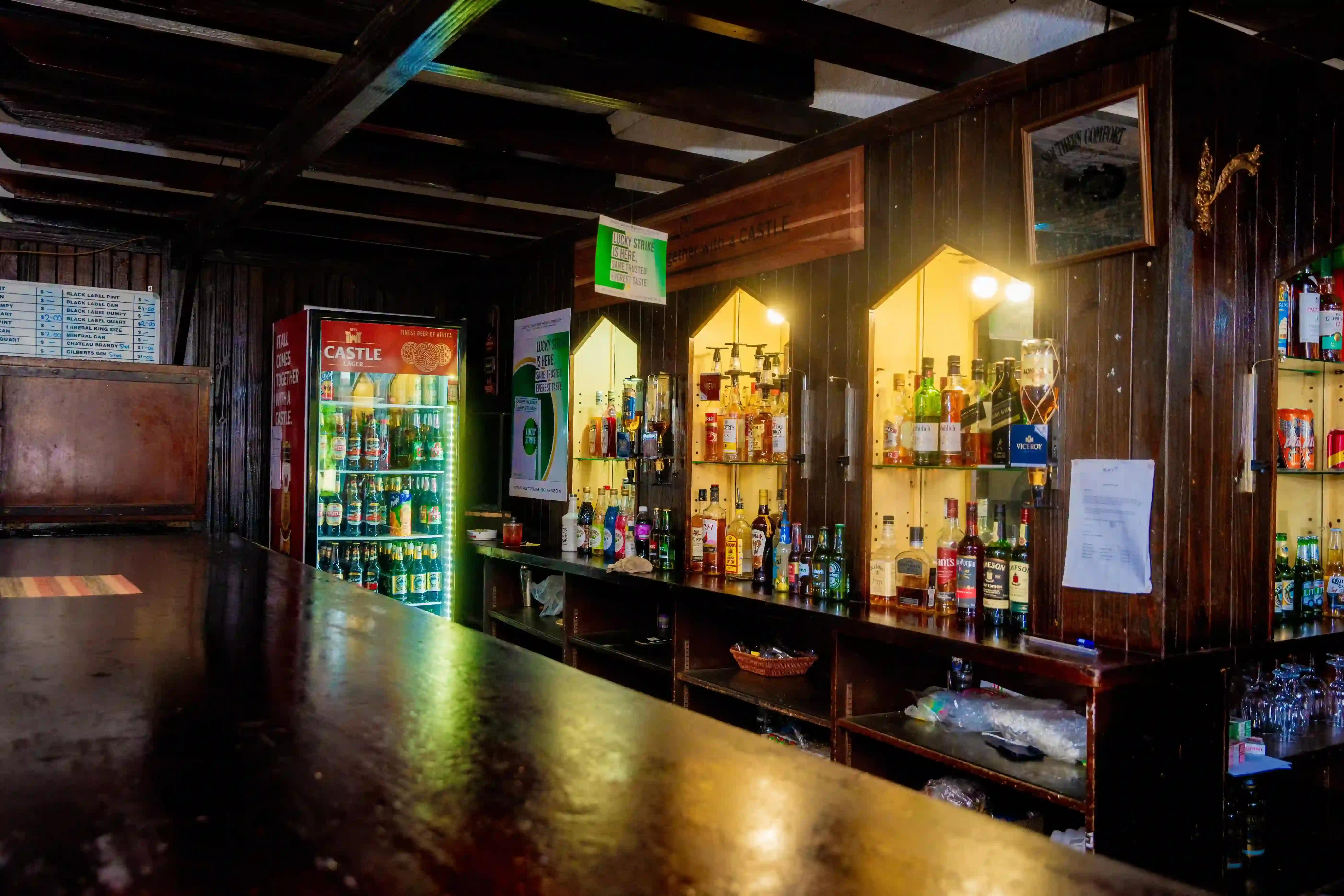 Bar interior